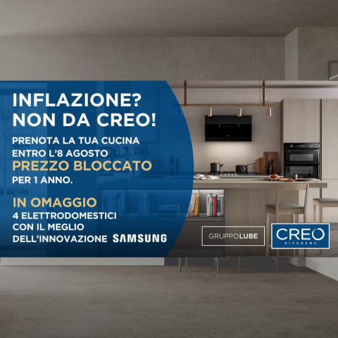 Le promozioni non mancano su CREO KITCHENS !!!